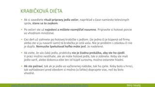 Ukážka prípravy jedla vo videorecepte