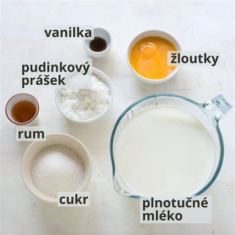 Čerstvé suroviny na prípravu knedle