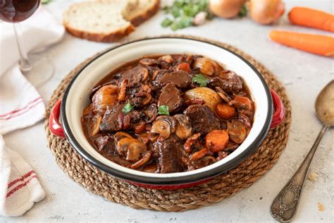 Ilustrácia Boeuf Bourguignon