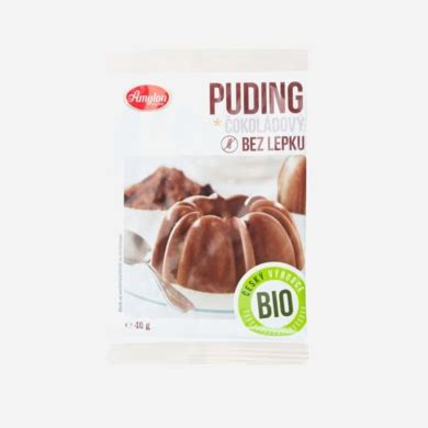 Bezlepkový čokoládový puding s ovocím