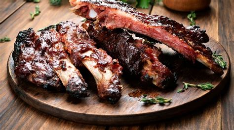 Grilované bravčové rebierka