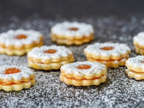 Pečenie lineckých koláčikov