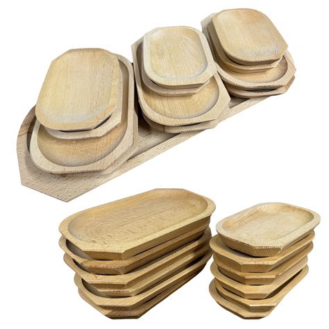 Rôzne typy drevených formičiek na pečenie