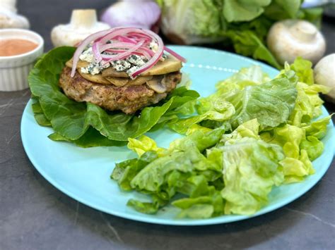 Morčací burger so šalotkou a slaninou