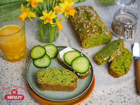 bezlepkový brokolicový chlebík