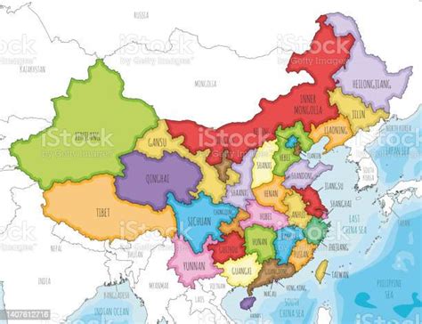 Mapa Číny s vyznačeným mestom Yulin