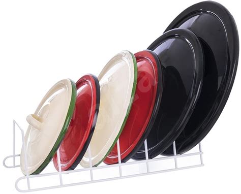 prehľadné uloženie pokrievok