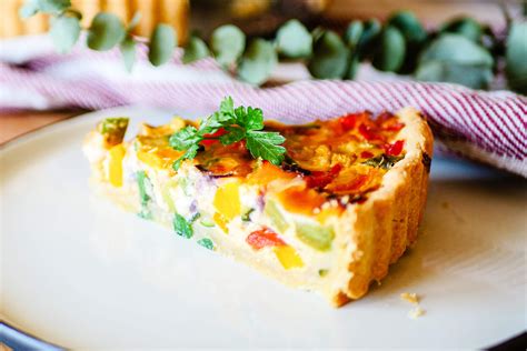 Zložené suroviny na prípravu quiche