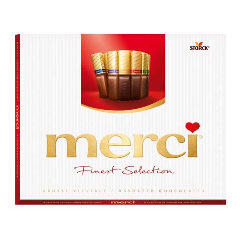 Obal kolekcie čokolád Merci Dezert