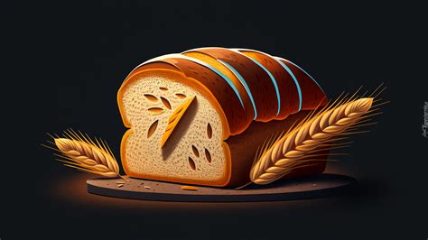 Ilustrácia kysnutého cesta na chlieb