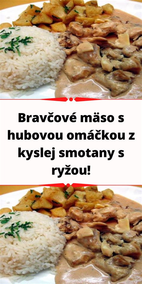 Bravčové mäso s hubovou omáčkou