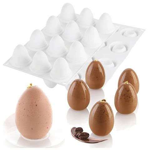 Silikónová forma na 3D vajíčka