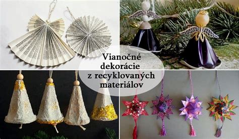 Vianočné ozdoby z kartónov od vajec