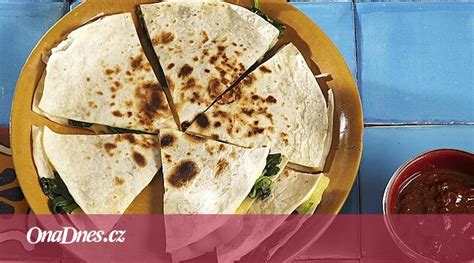 Špenátové quesadillas