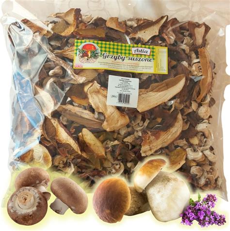 Sušené lesné huby