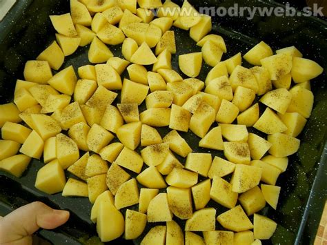 ingrediencie na pečené zemiaky