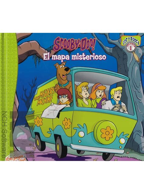 Mapa s lokáciami zo Scooby-Doo