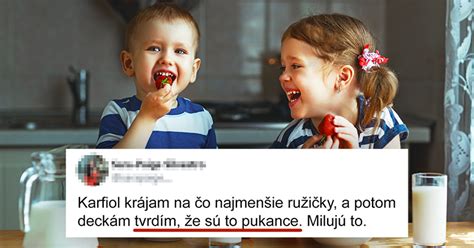 Vtipné jedlá pre deti