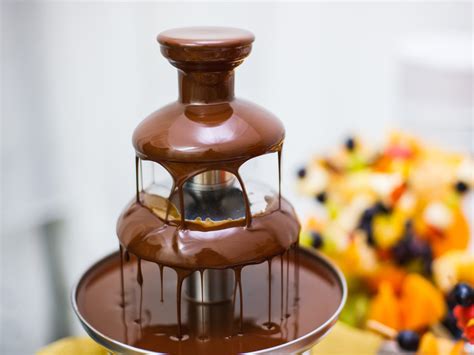 Najväčšia čokoládová fontána v hoteli Bellagio