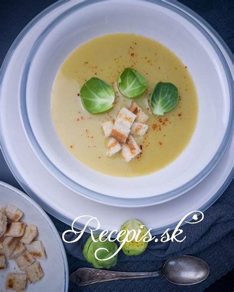 Krémová polievka z ružičkového kelu