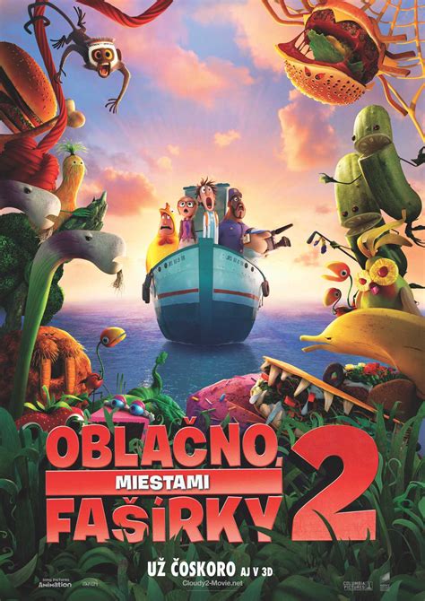 Logo filmu Oblačno, miestami fašírky 2