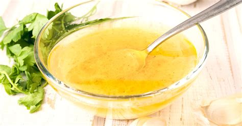 Ingrediencie na šalátový dresing