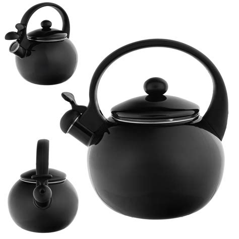 Smaltovaná kanvica s píšťalkou