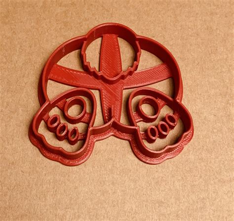 Ukážka 3D tlačenej vykrajovačky