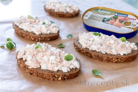 lososová nátierka s cottage cheese