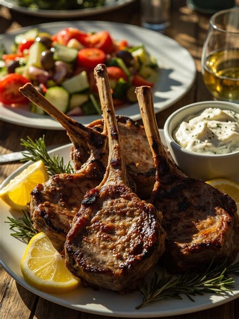 Jahňacie rebierka na grile