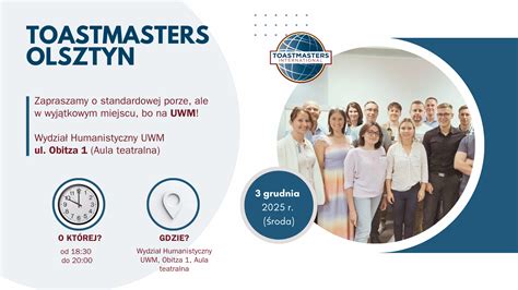Členovia klubu Toastmasters