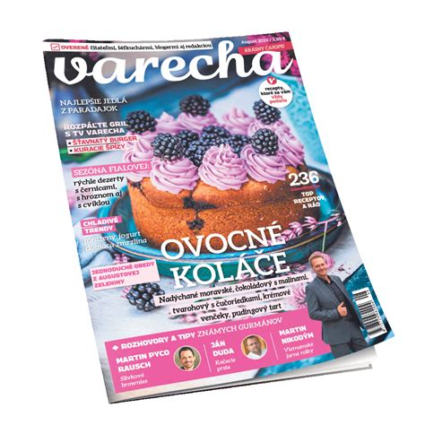 Ukážka receptu z časopisu Varecha