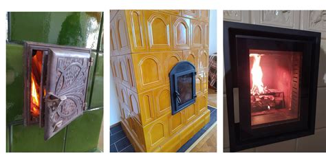 Schéma ohniska kachľovej pece