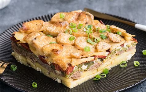 Francúzske zemiaky s mletým mäsom