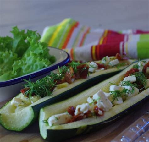 Názorné kroky plnenia cukety