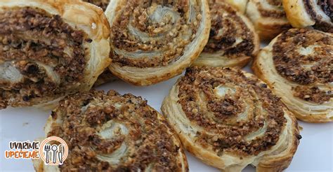 Ilustrácia koliesok z lístkového cesta s Nutellou