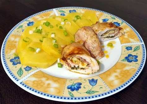 Rôzne plnené kuracie jedlá