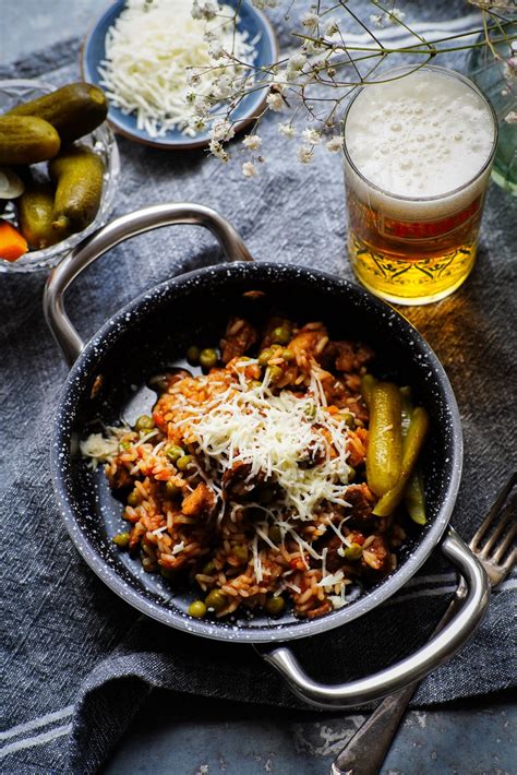 Slovenské rizoto s bravčovým mäsom