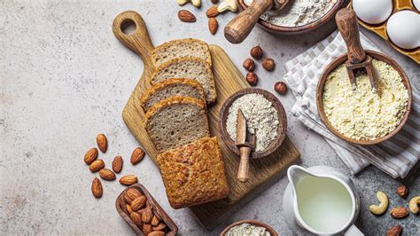 Ilustrácia rôznych bezlepkových múk