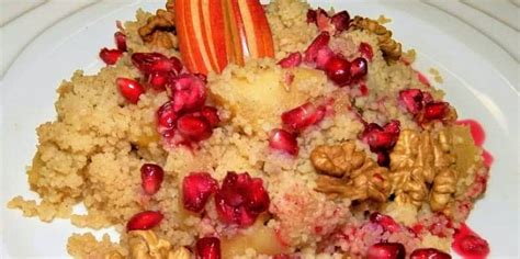 Sladký kuskus s ovocím