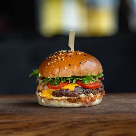 Ilustrácia správne pripraveného hamburgeru