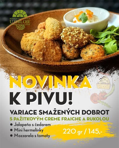 Ilustrácia rôznych druhov piva a jedál k pivu