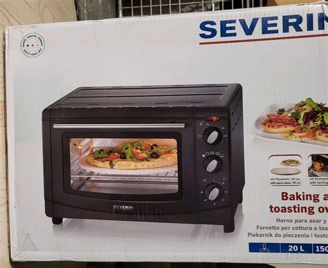 Interiér mini rúry Severin TO 2068 s osvetlením