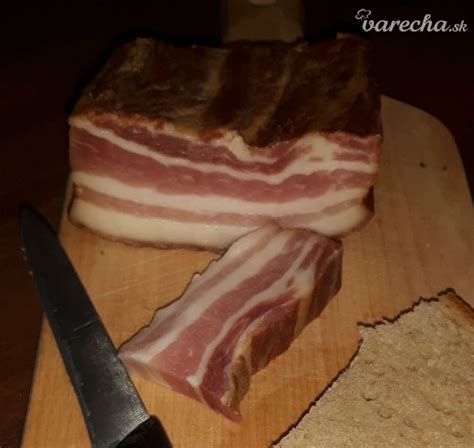 Domáca údená slanina