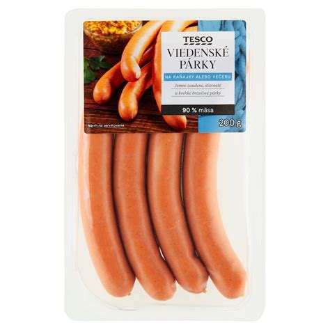 Viedenské párky na grile