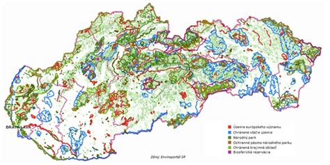 Mapa zobrazujúca púštne prostredie