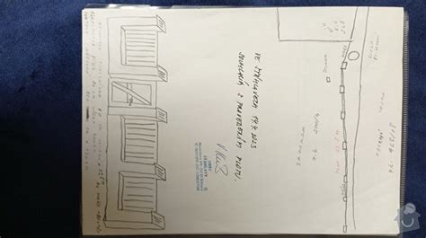 Náčrt betónového sporáka