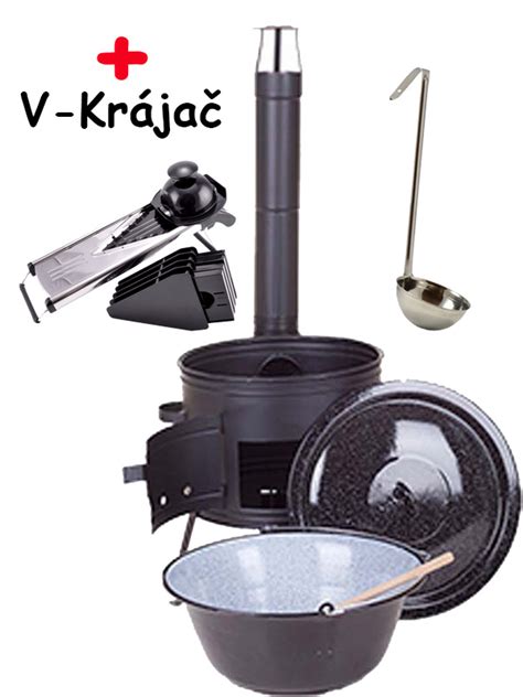 Kotlíková súprava pripravená na použitie