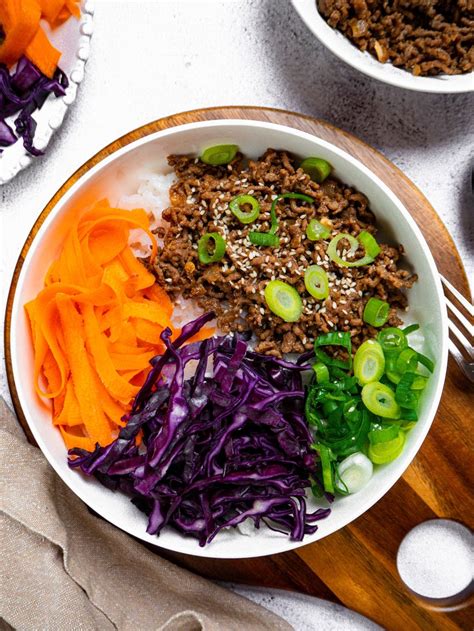 Mleté hovädzie mäso s teriyaki omáčkou a zeleninou