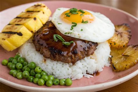 Havajské jedlo Loco Moco